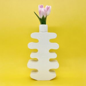Ribbon vase