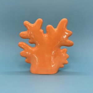 orange sculpture