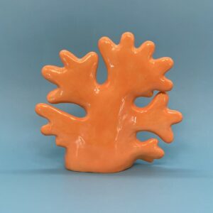 orange sculpture