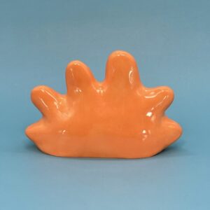 orange sculpture
